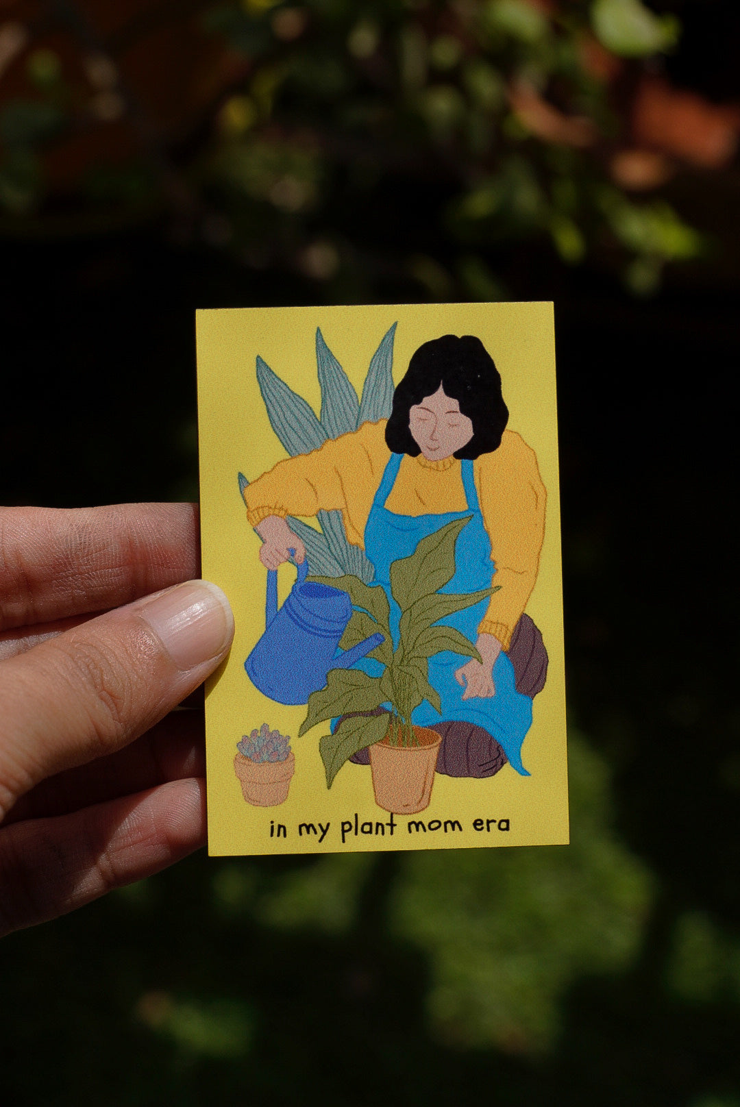 Plant Mom Era Fridge Magnet