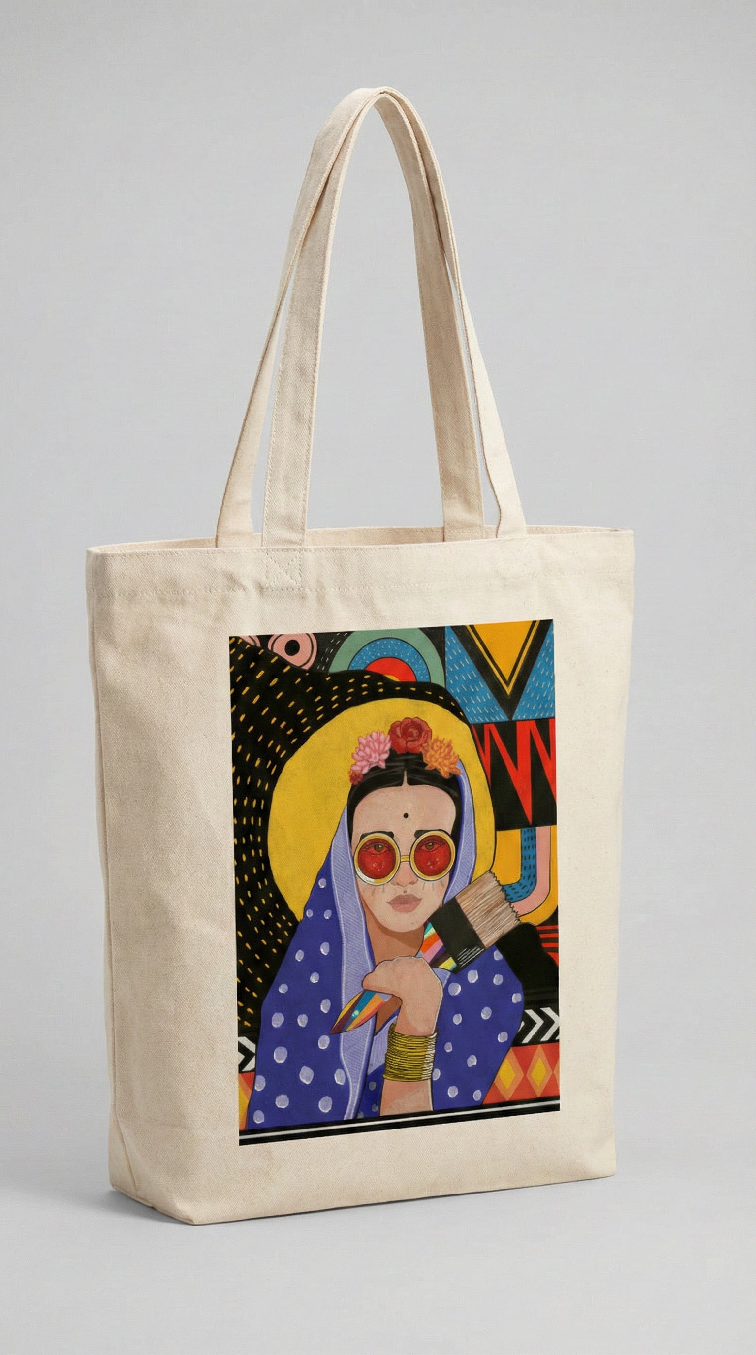 Amrita Sher-Gil Tote Bag Canvas With Zip / No Zip