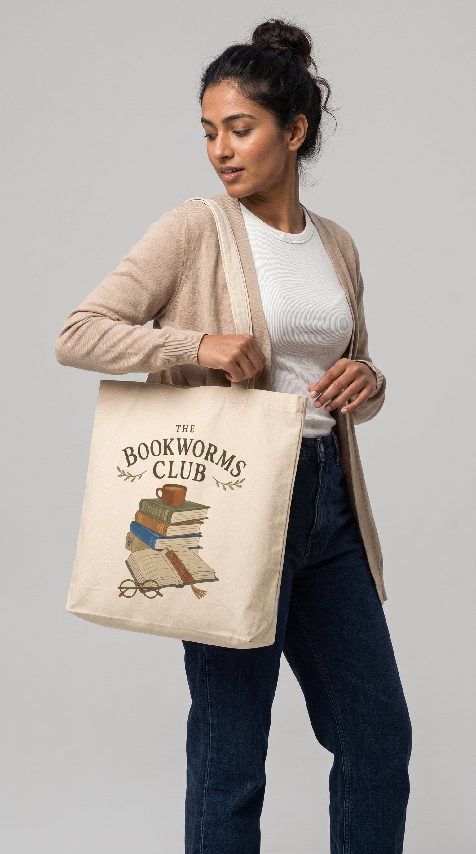 The Bookworms Club Tote Bag