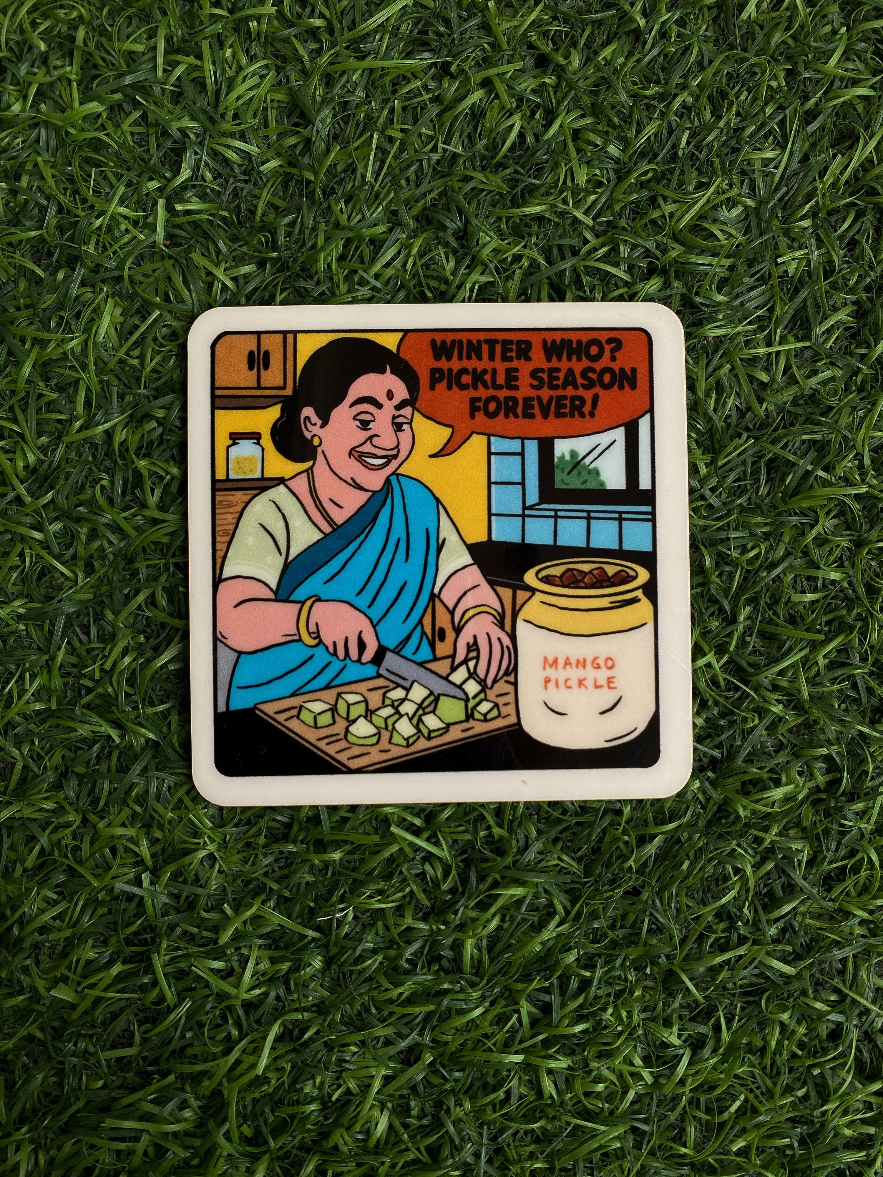 Pickle Season Forever Magnet