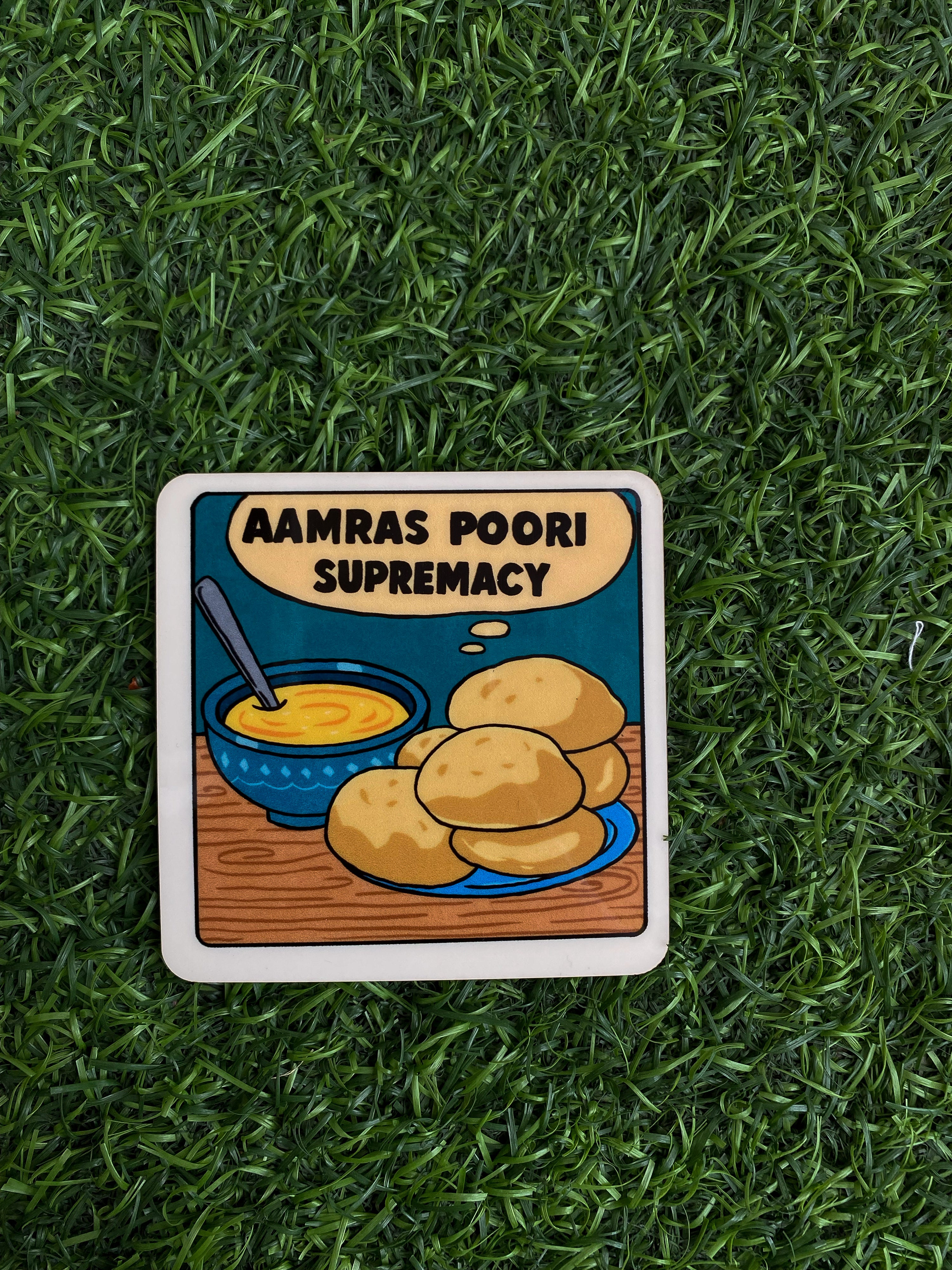Aamras Poori Delight Magnet