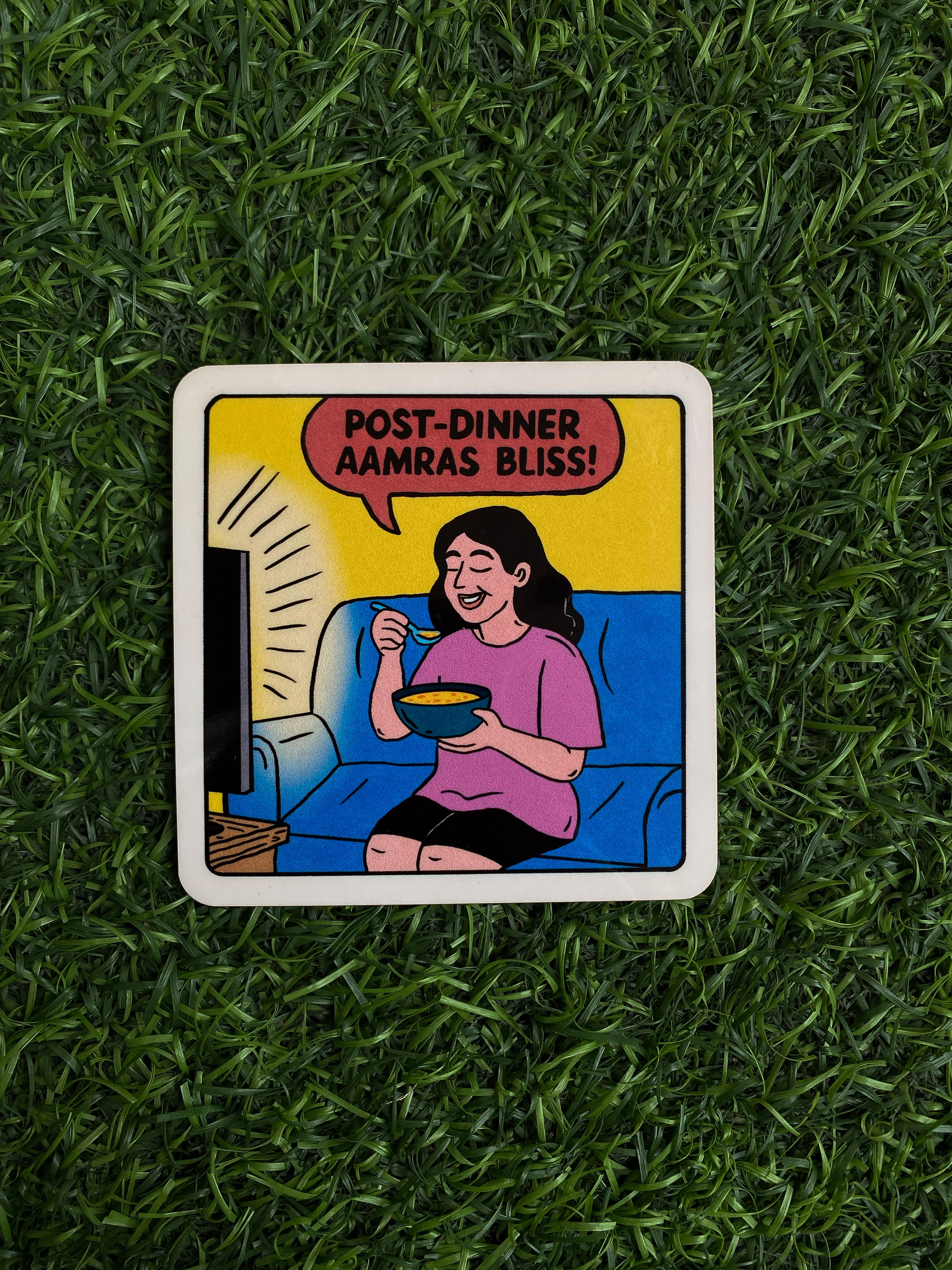 Post-Dinner Aamras Delight Magnet