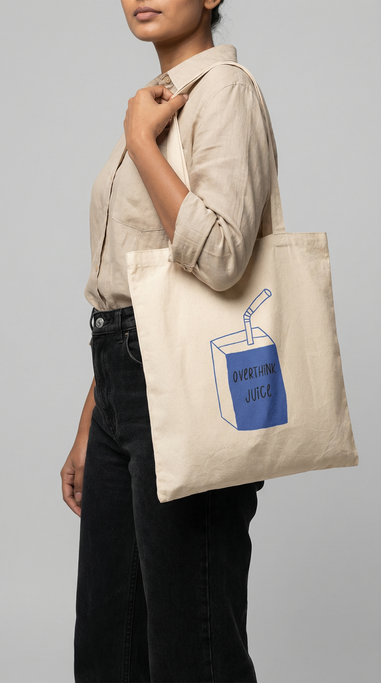 Overthink Juice Tote Bag
