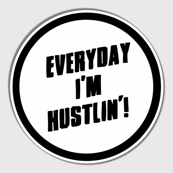 Hustle Sticker