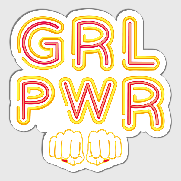 Girl Power Sticker