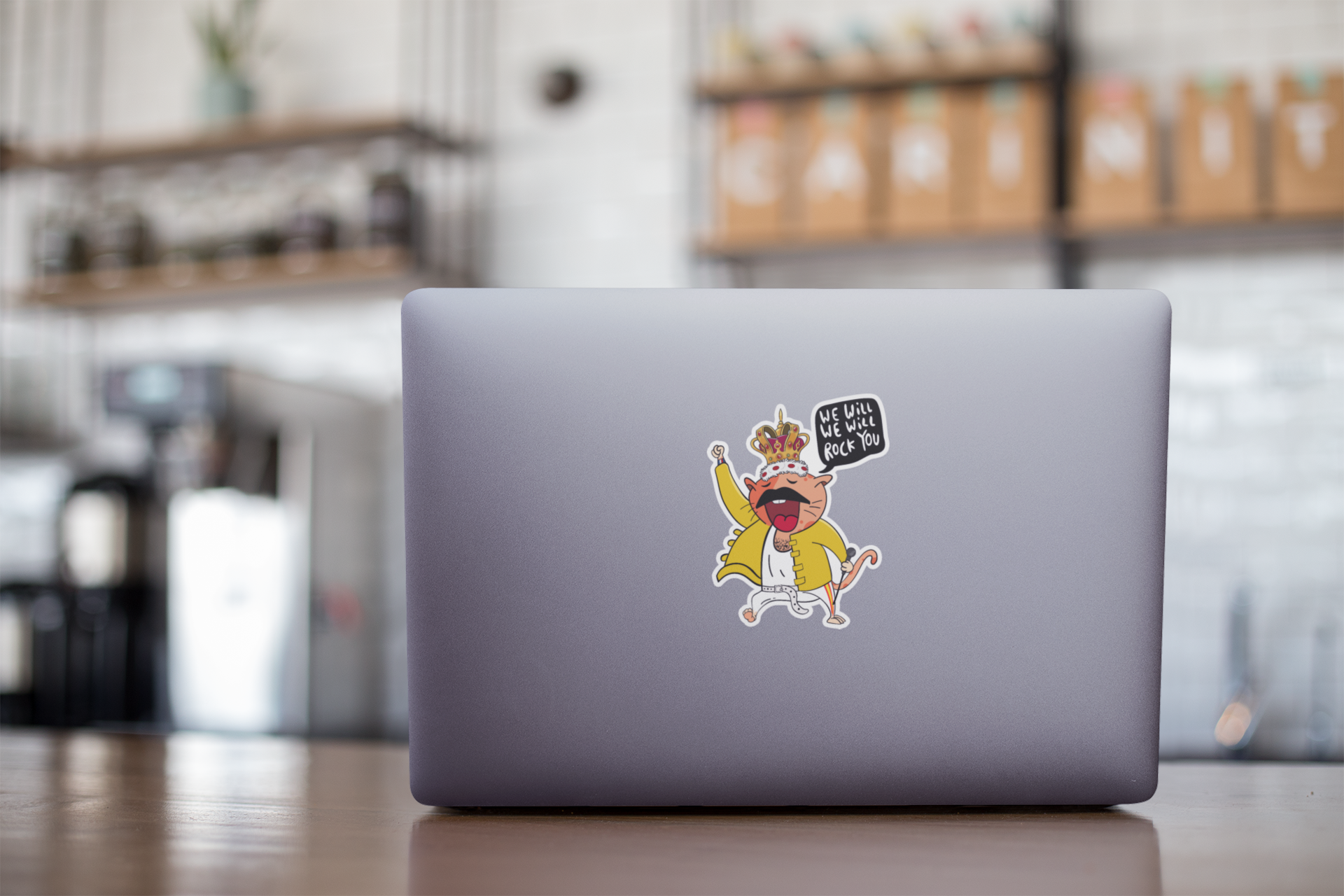 Freddie Cartoon Sticker