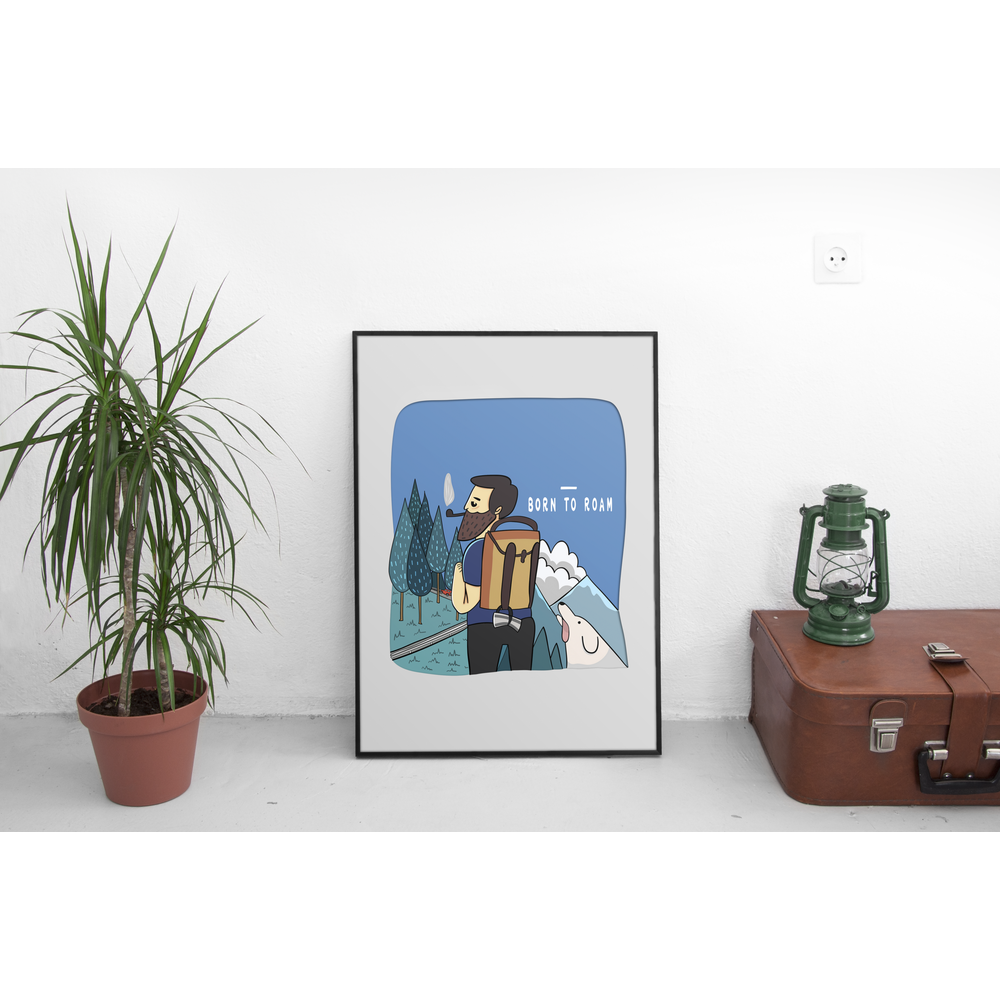 Born to Roam Poster