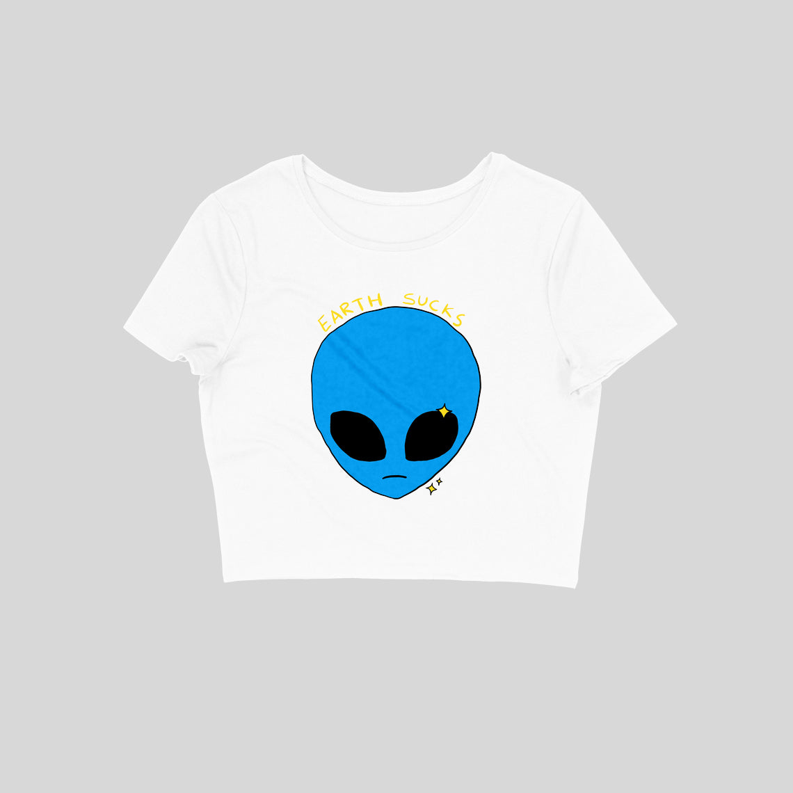 Earth Sucks Crop Top
