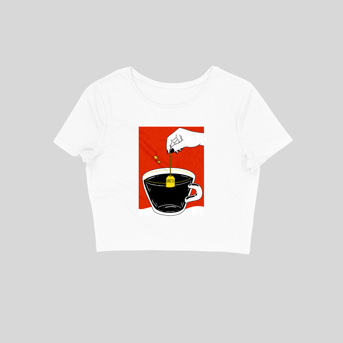 Stress Crop Top