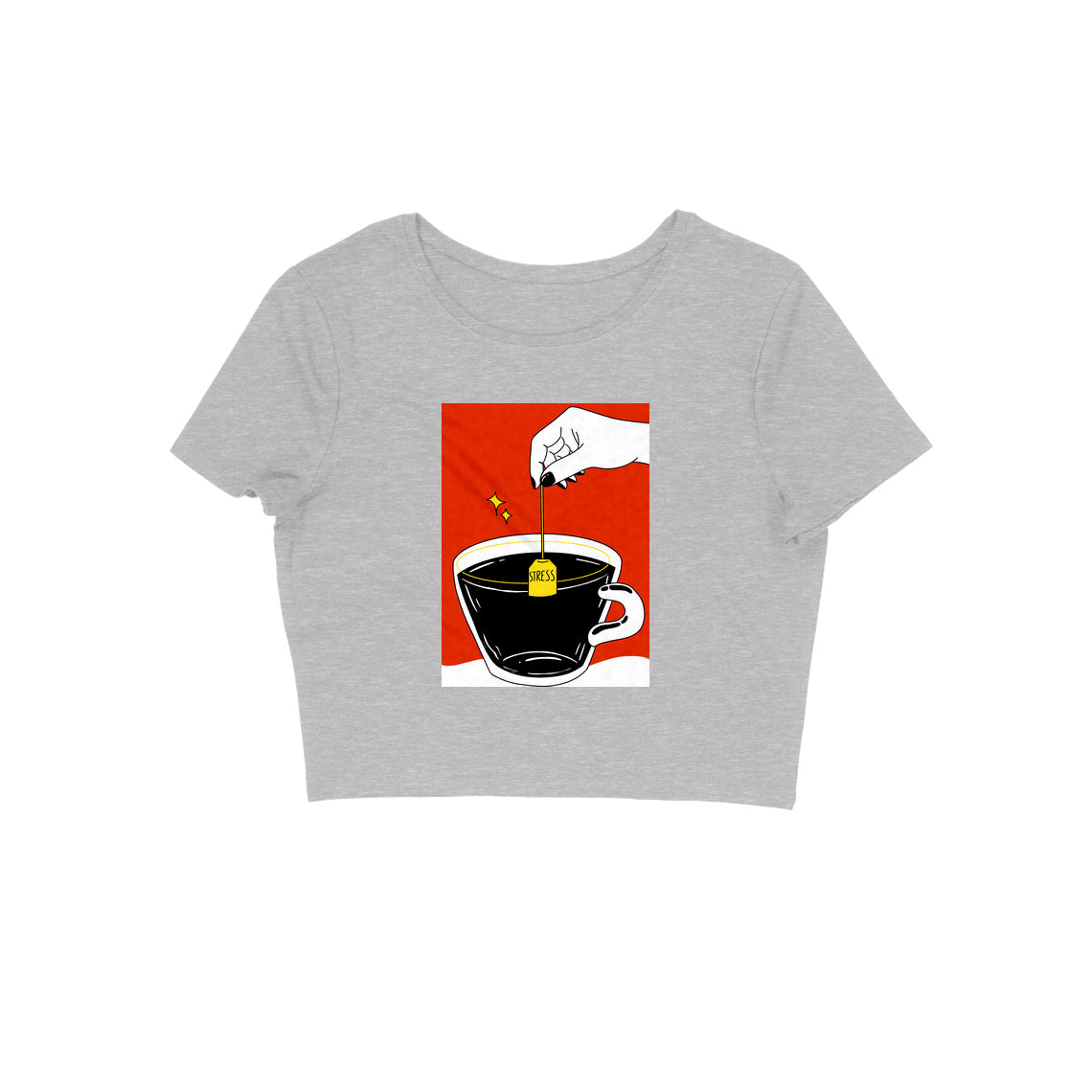 Stress Crop Top