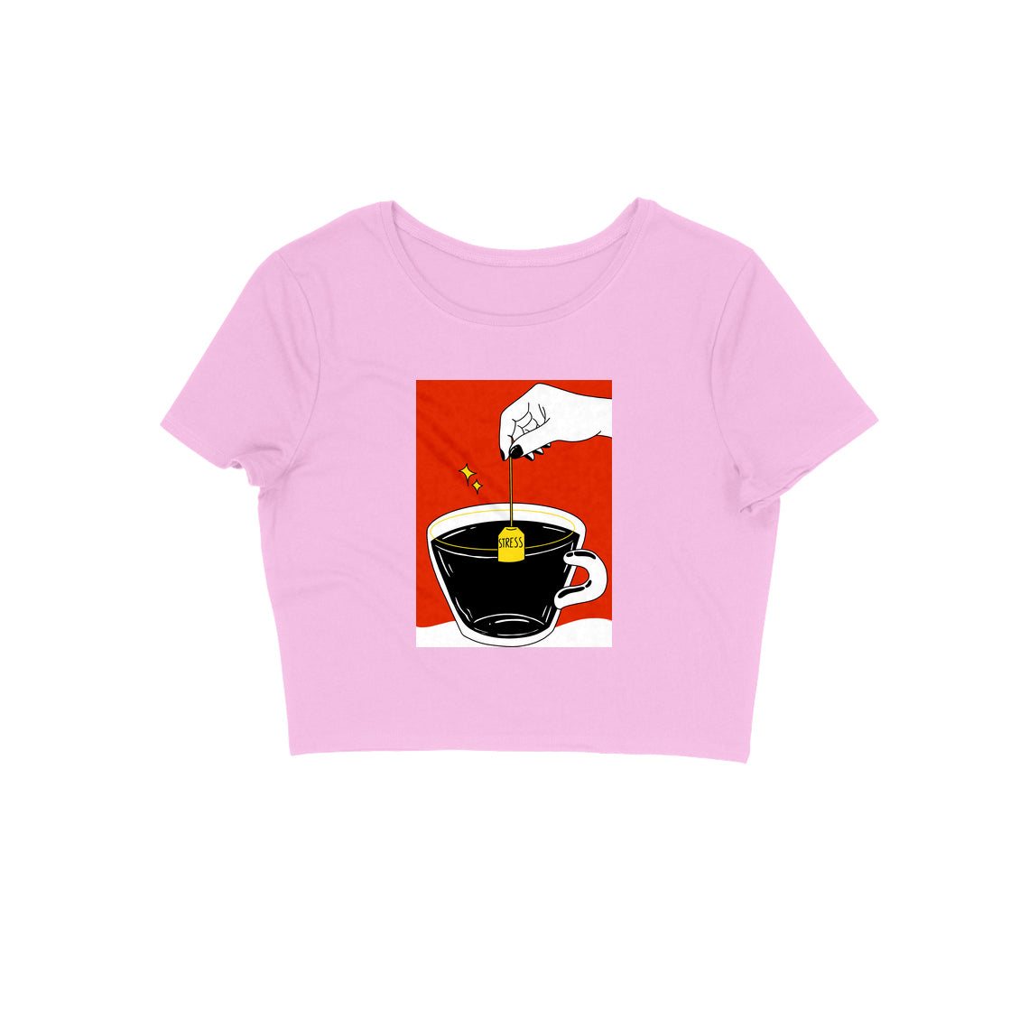 Stress Crop Top