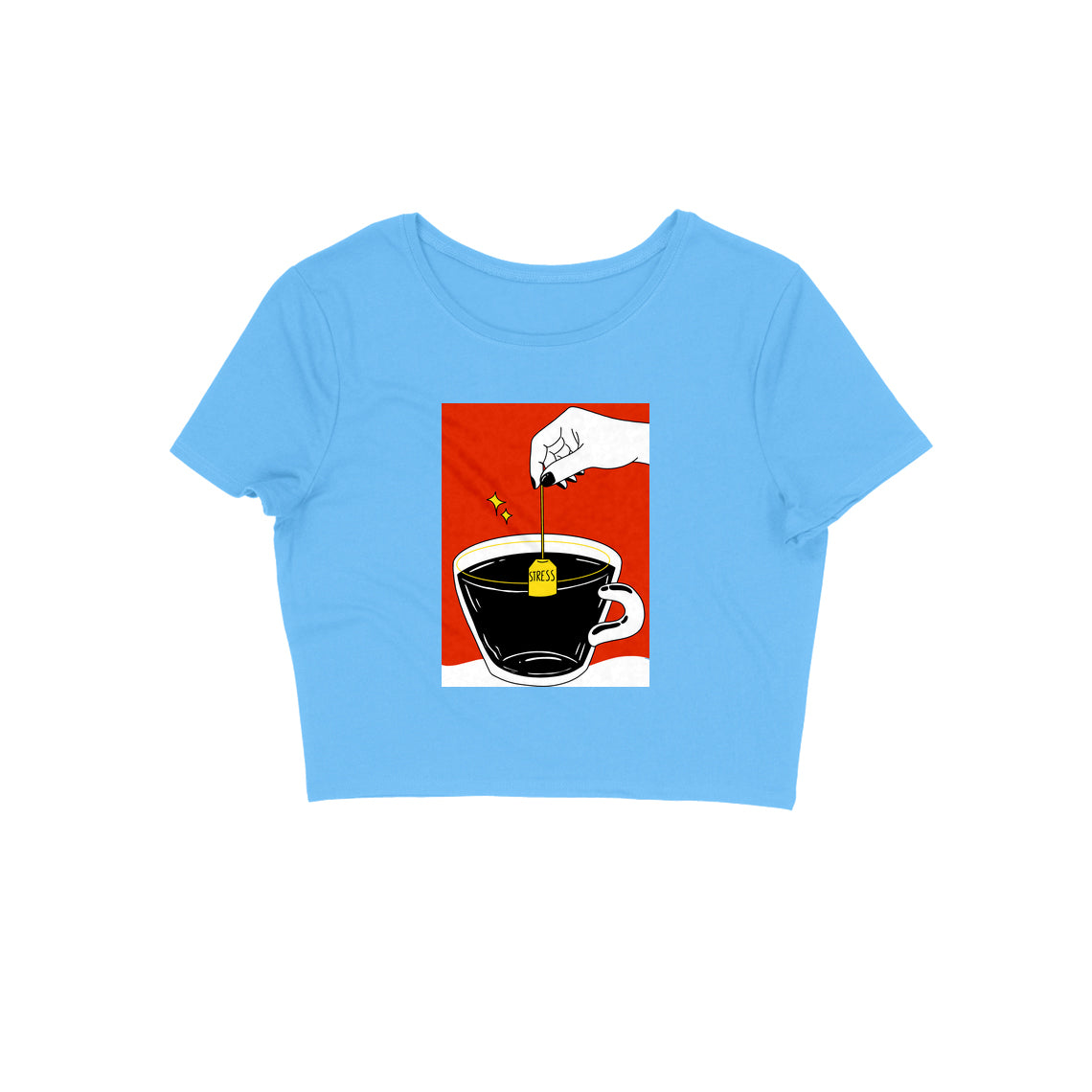 Stress Crop Top