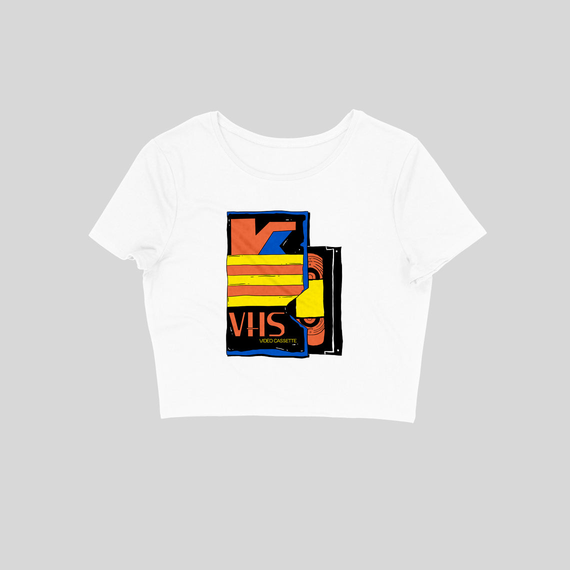 VHS Crop Top