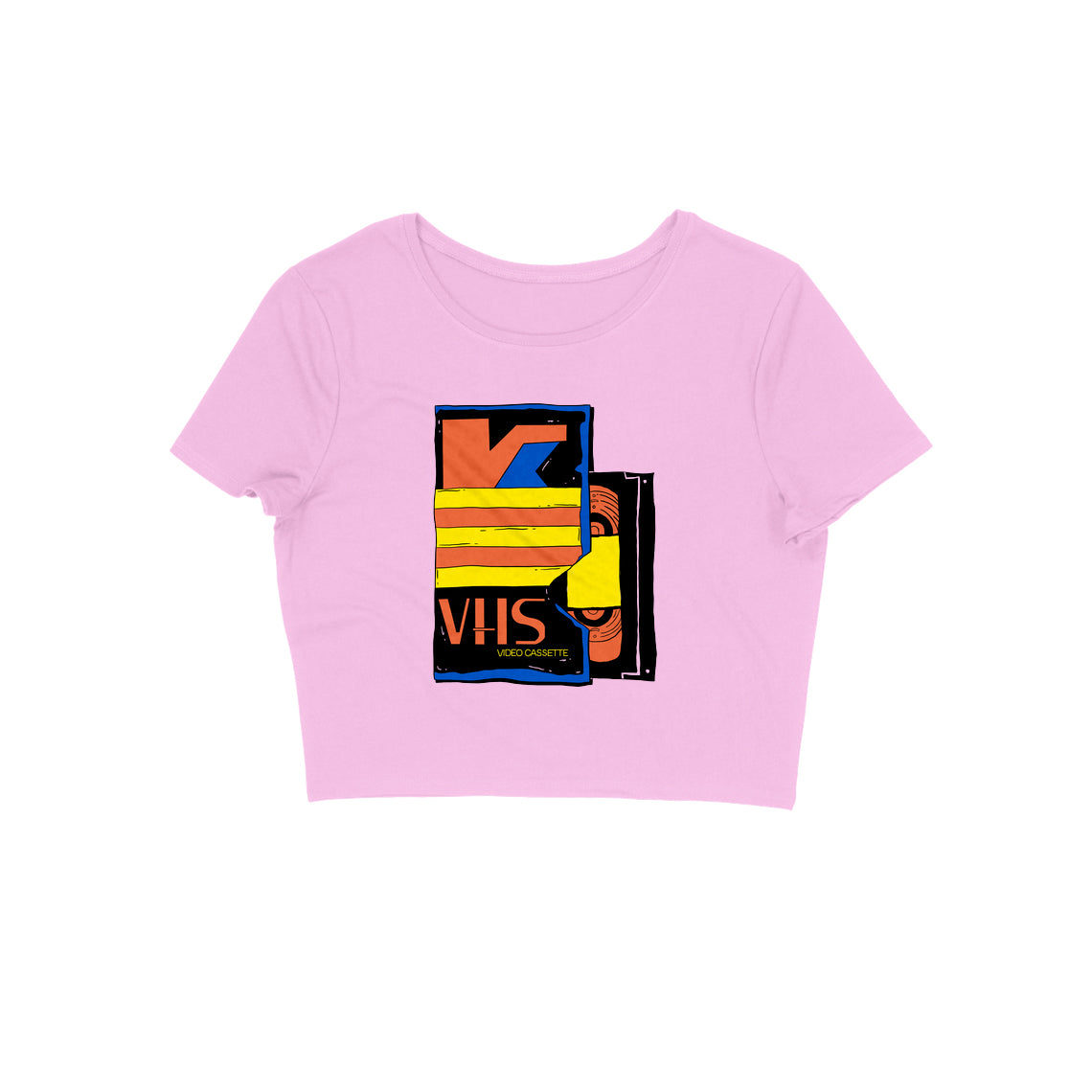 VHS Crop Top