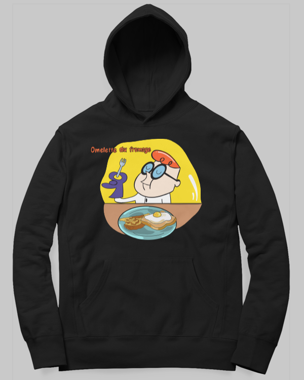Omlette Hoodie by Satavisha