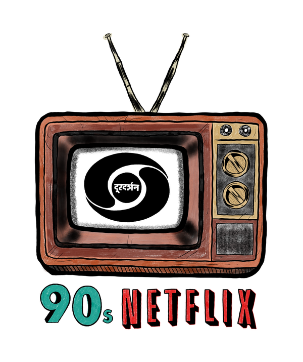 90s Netflix T-shirt - Calenvie