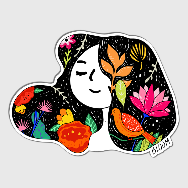 Bloom Sticker