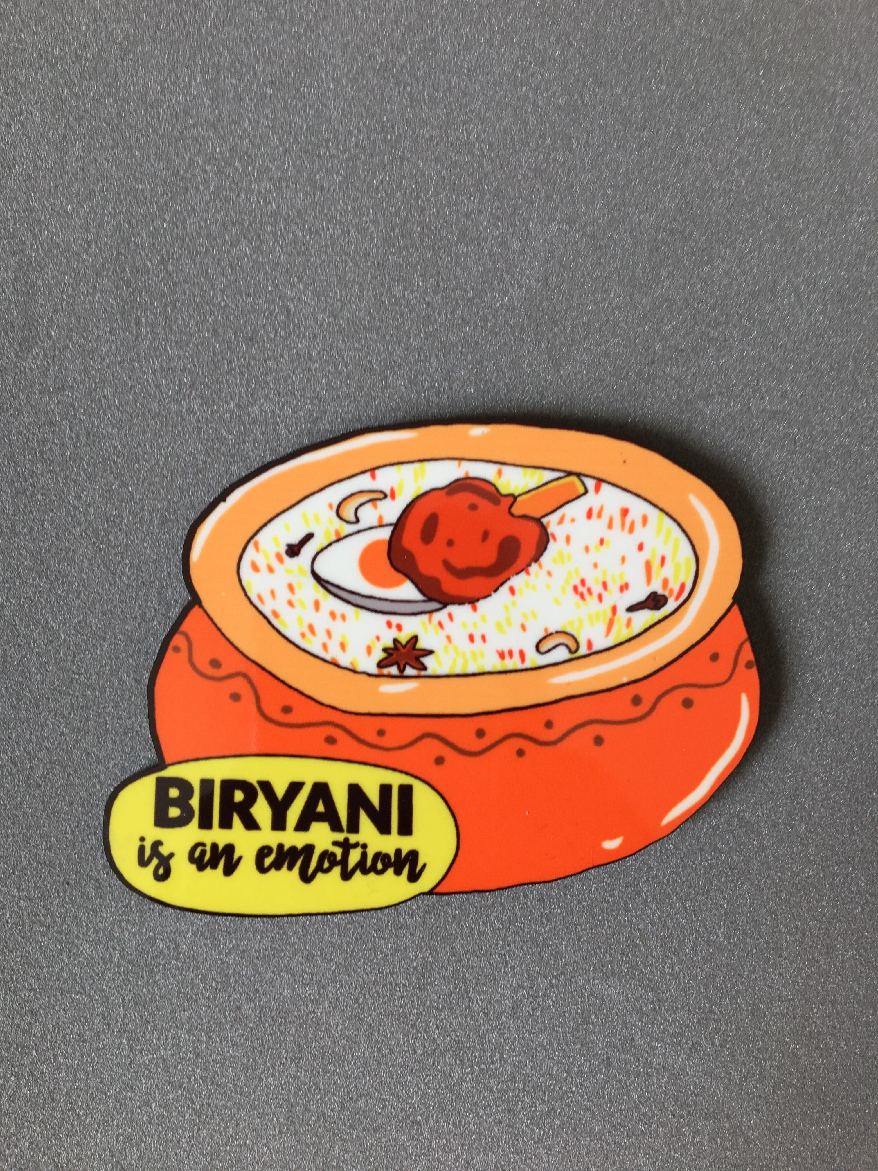Biryani Emotion Fridge Magnet - Calenvie