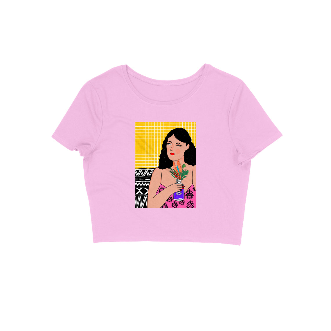Goddess of her own hell Crop Top