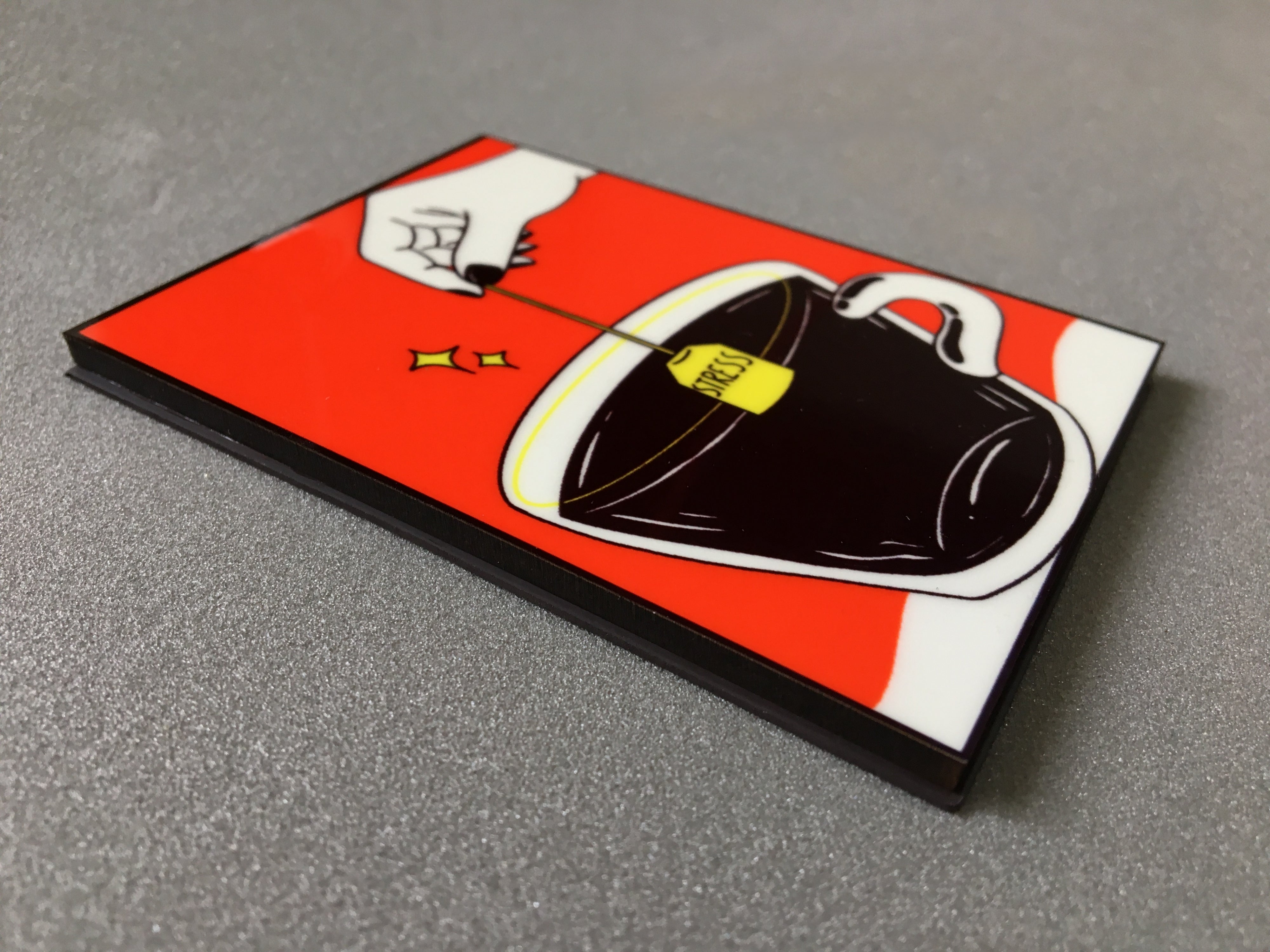 De-Stress with Every Glance Fridge Magnet