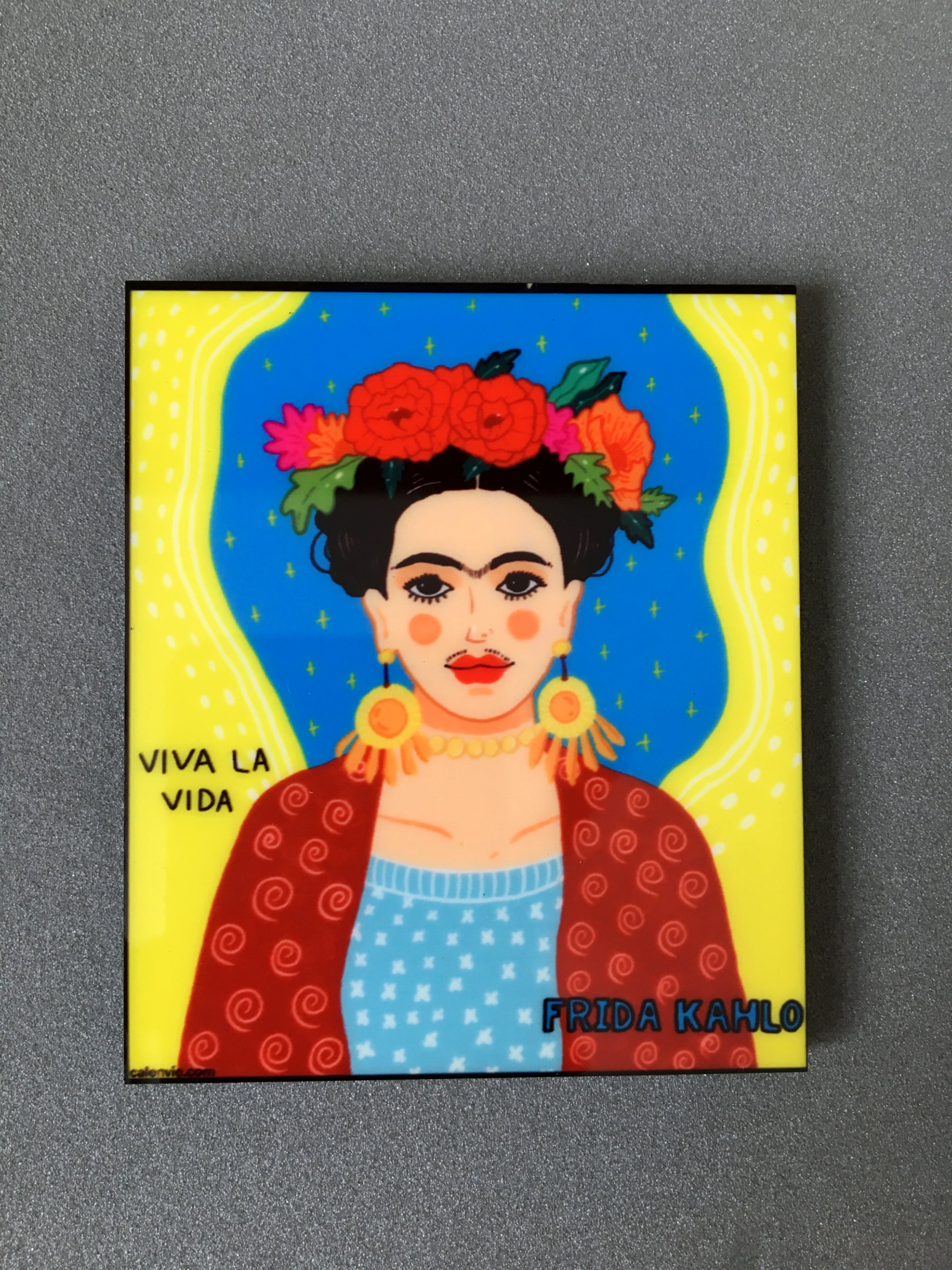 Frida Kahlo "Viva La Vida" Magnet