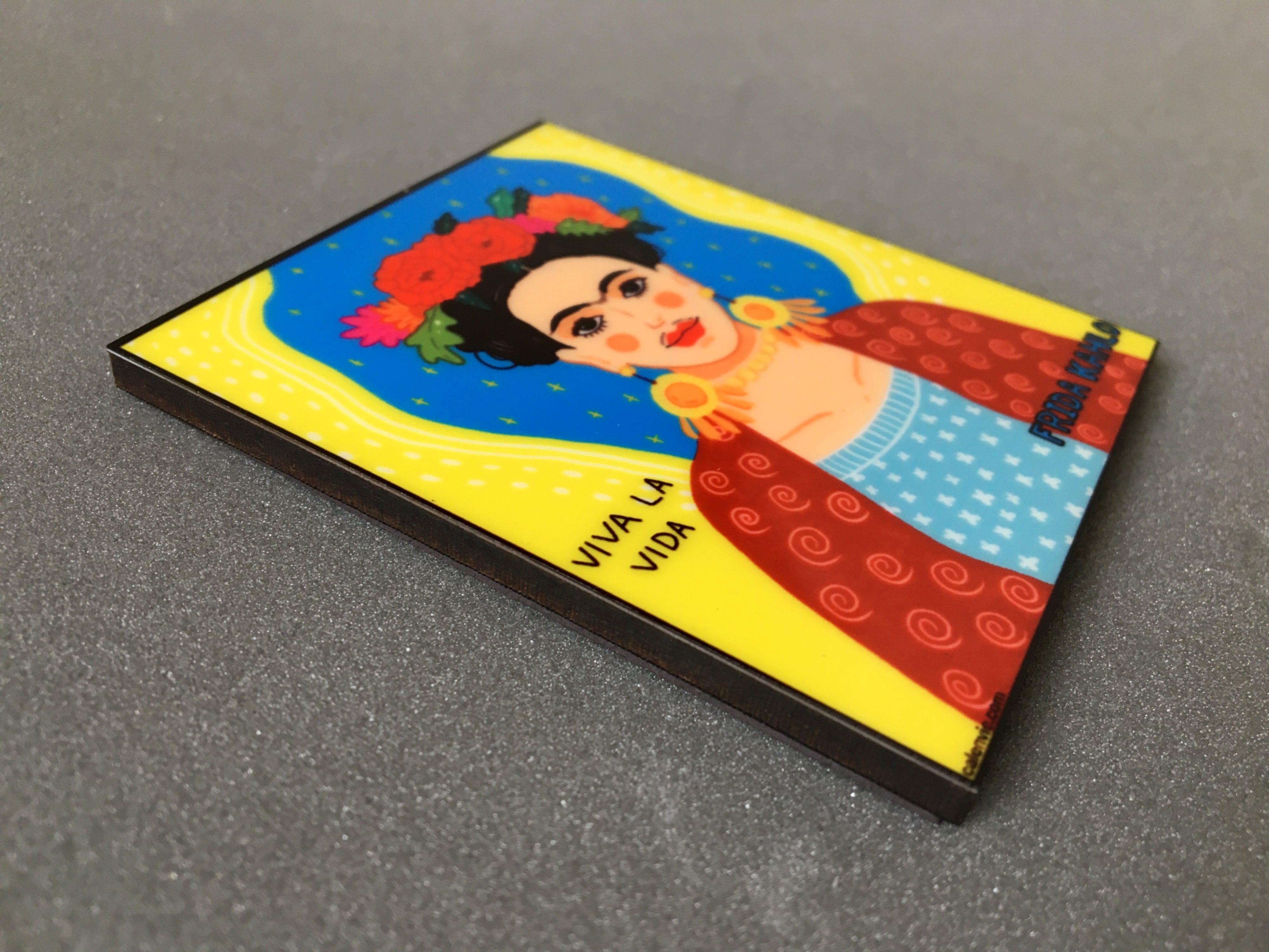 Frida Kahlo "Viva La Vida" Magnet