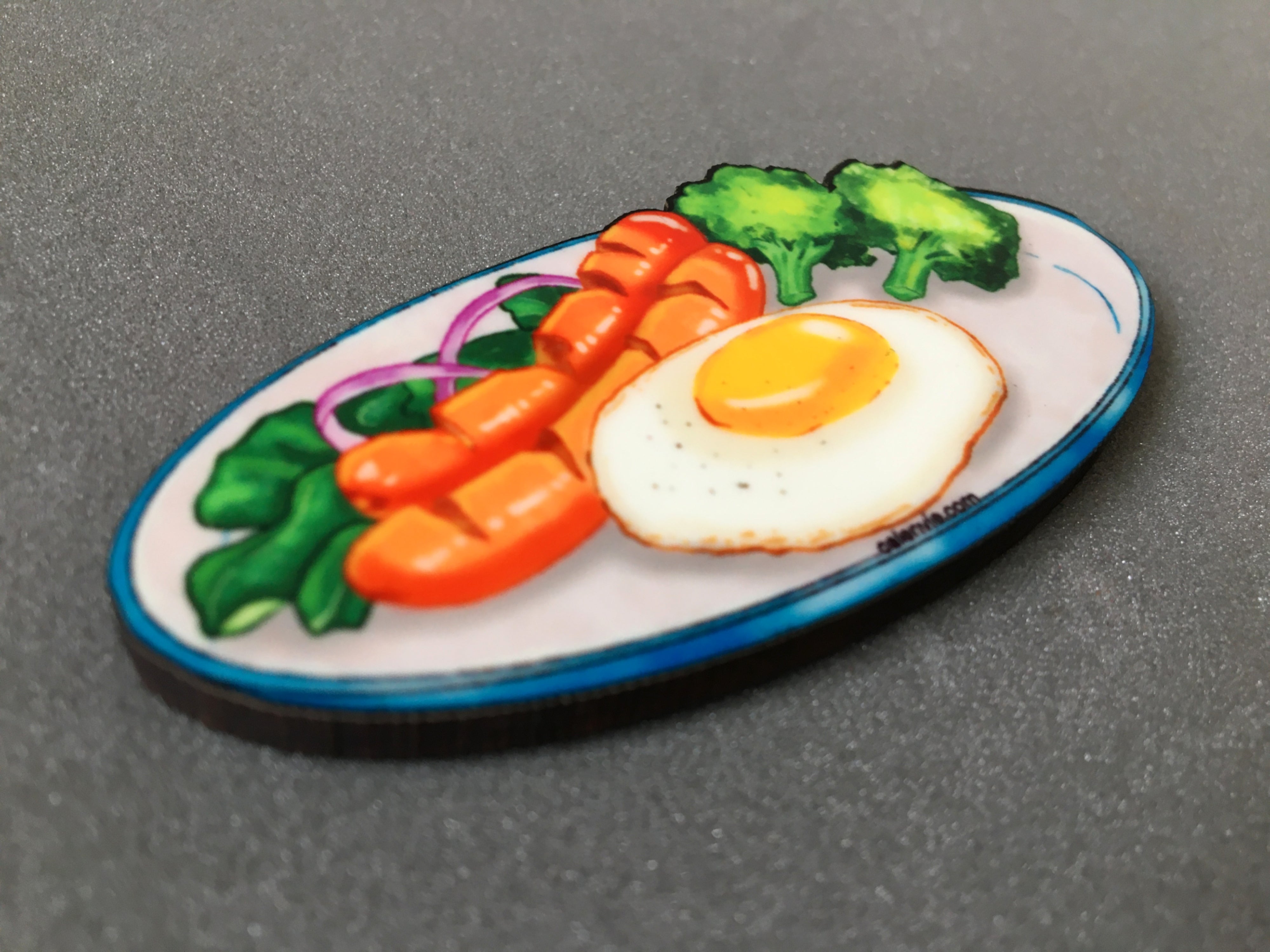 Sausage & Egg Breakfast Fridge Magnet
