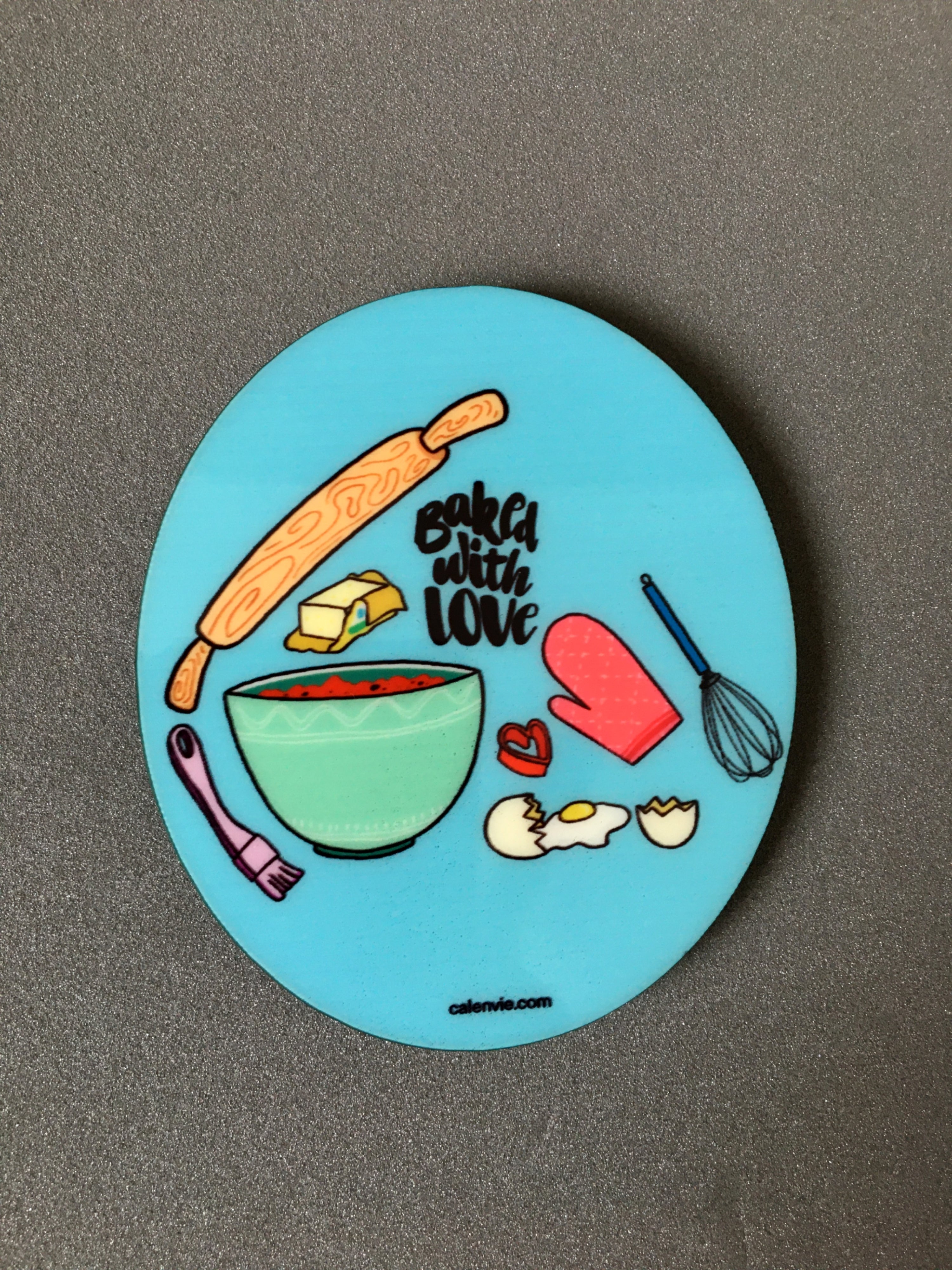 Baked with Love Magnet - Kitchen Charm