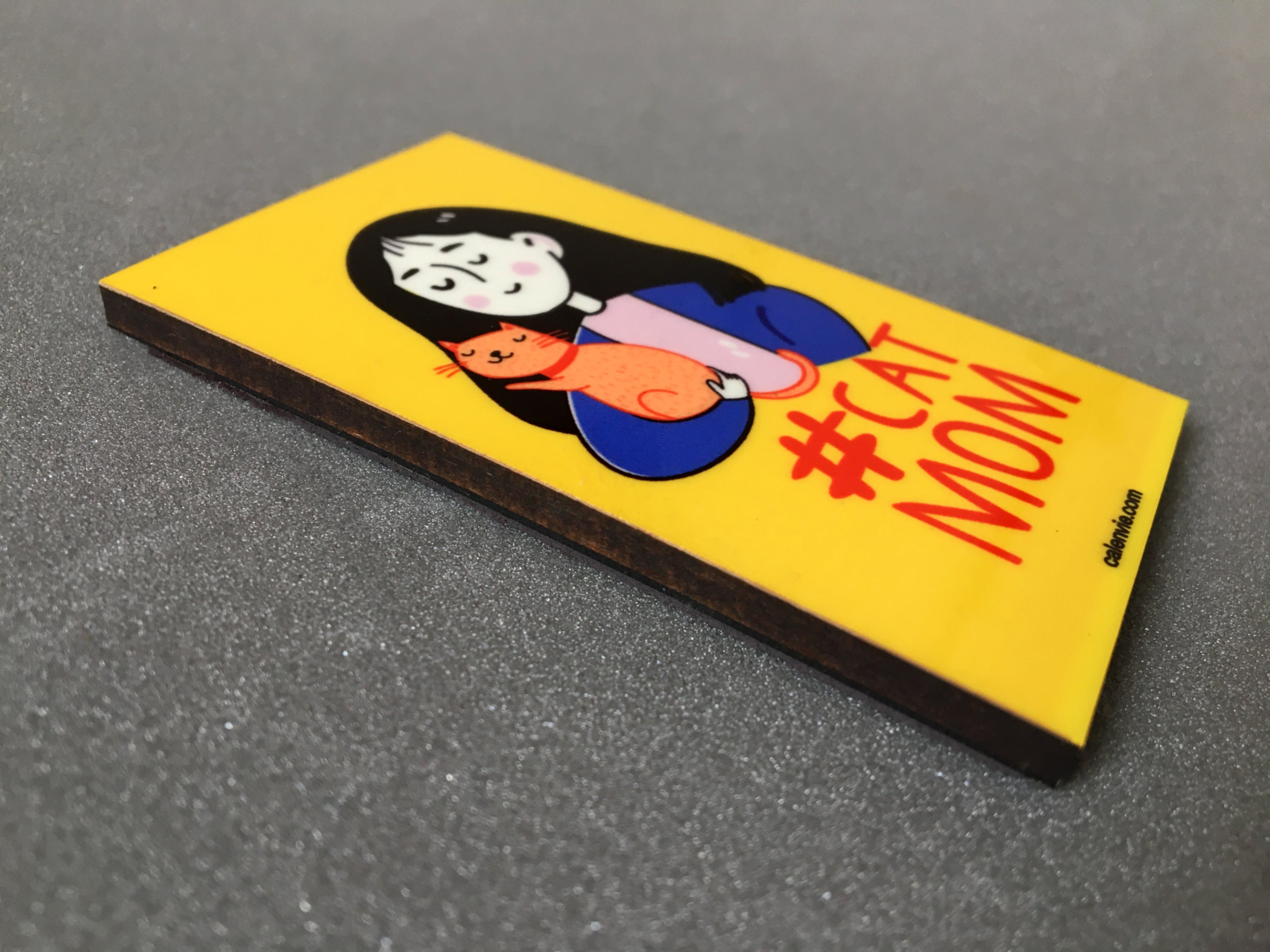 Cat Mom Fridge Magnet