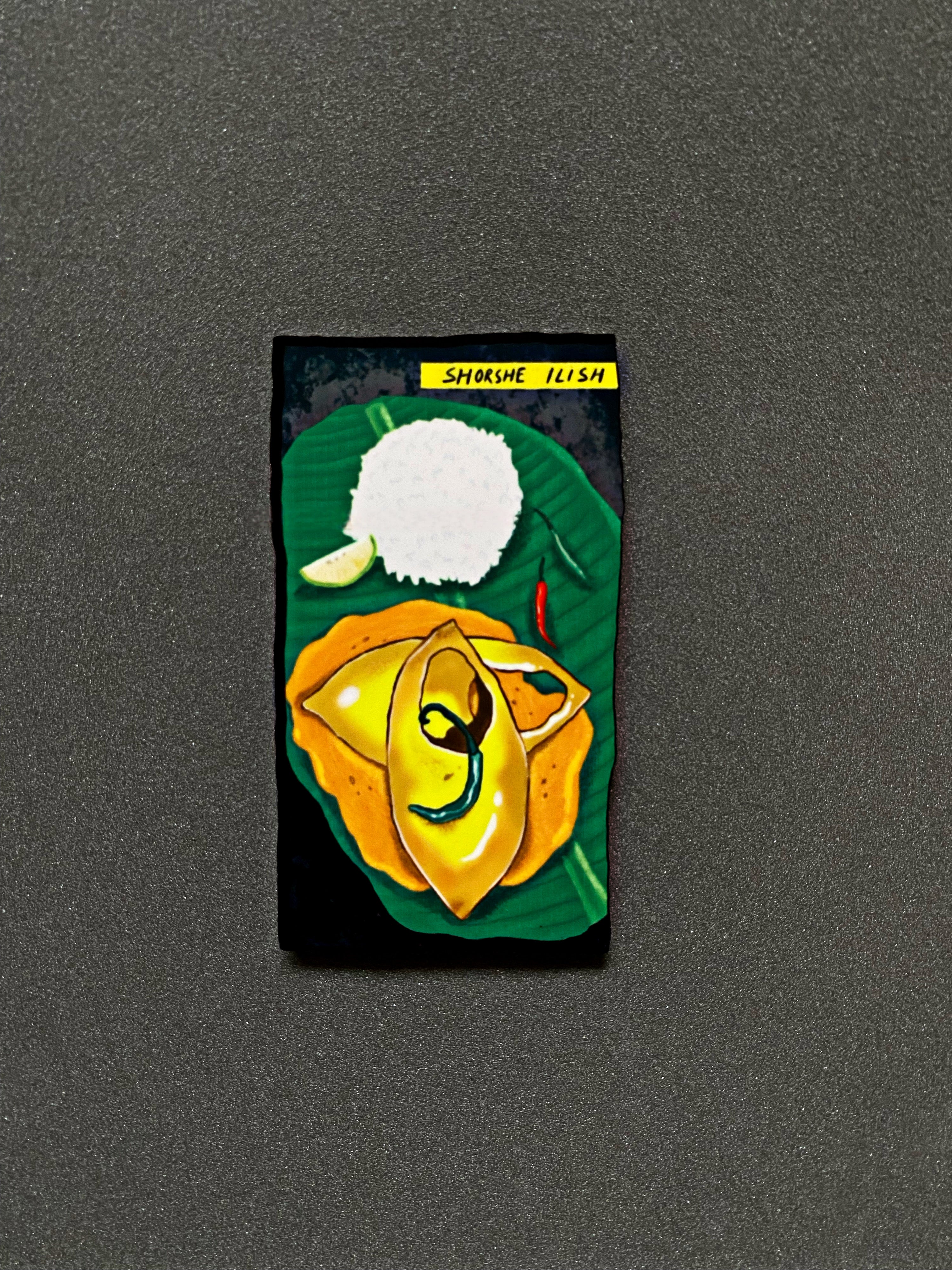 Shorshe Ilish Fridge Magnet