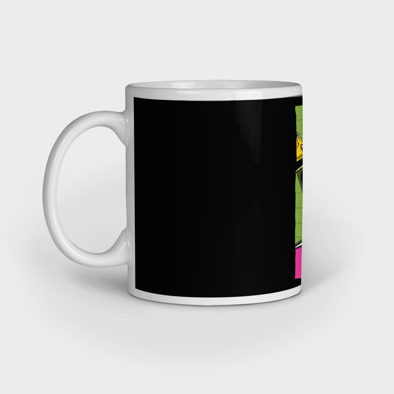 Freddie White Ceramic Mug 330ml