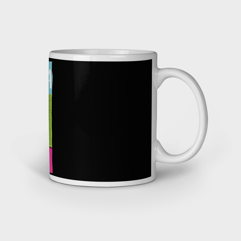 Freddie White Ceramic Mug 330ml
