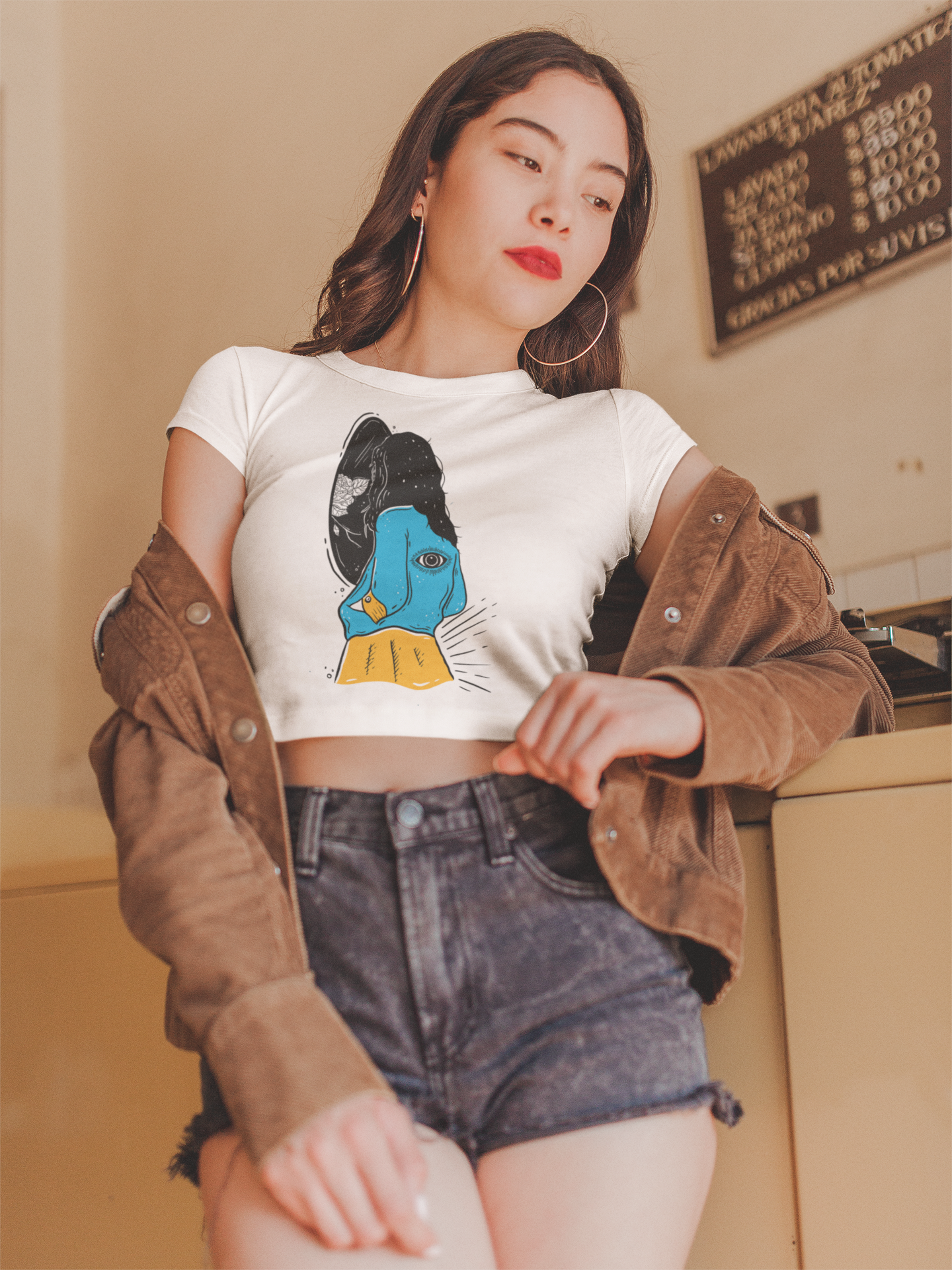 Mirror Crop Top