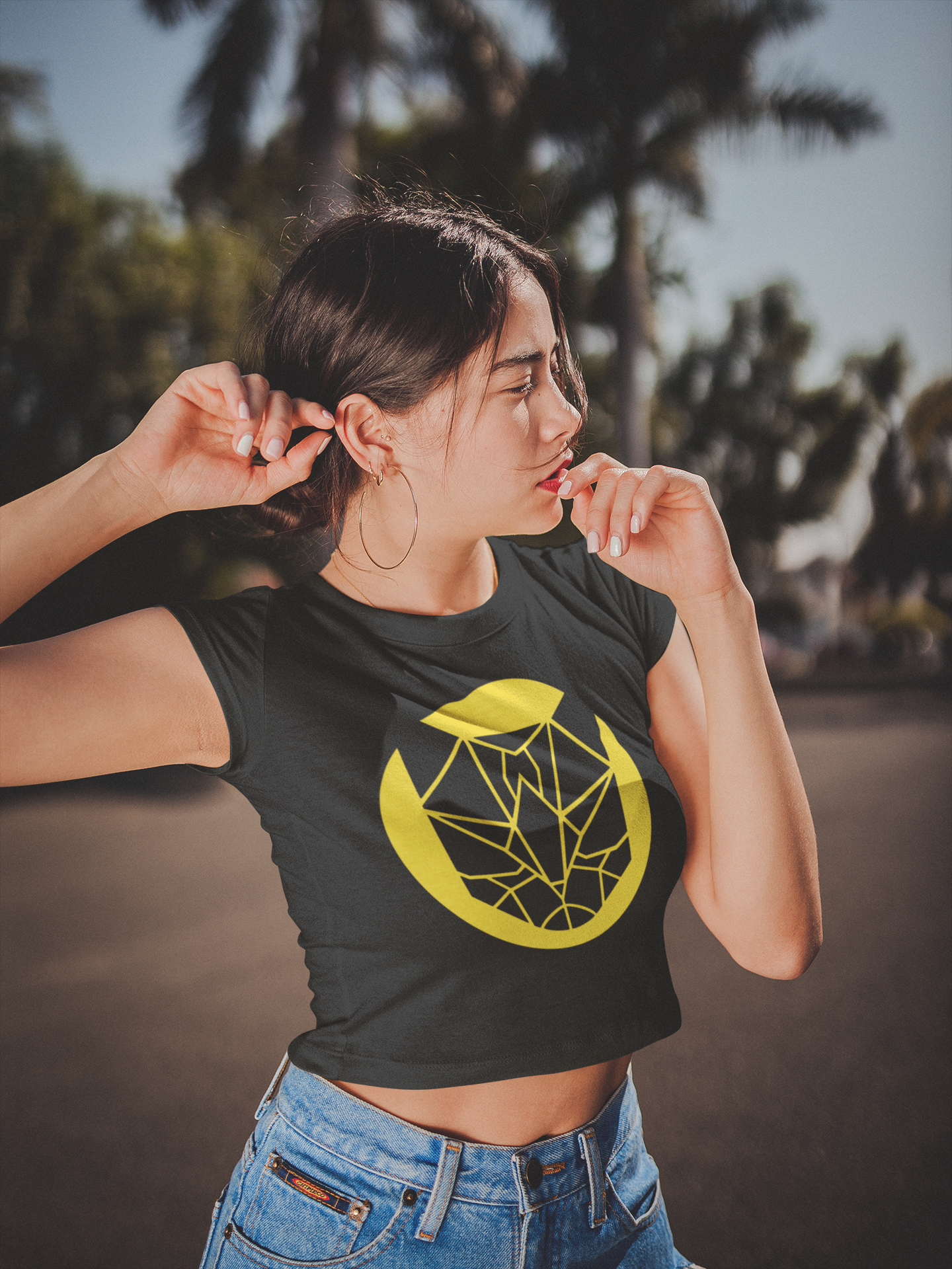 Tiger Crop Top