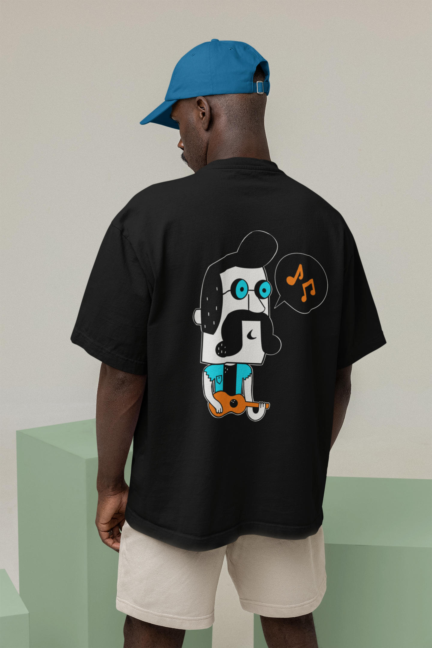 Ukulele Oversized Unisex T-shirt