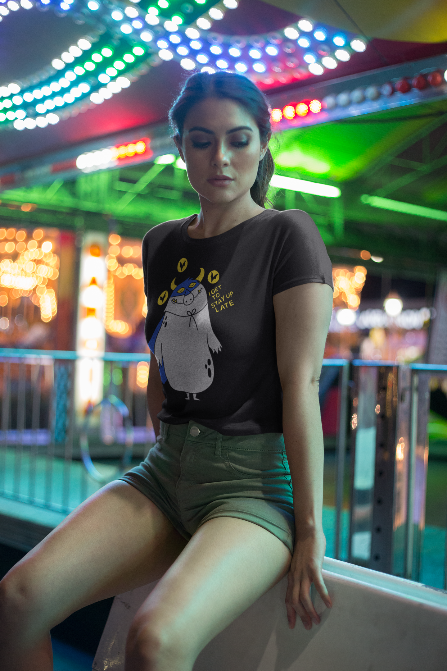 Stay up Late Crop Top