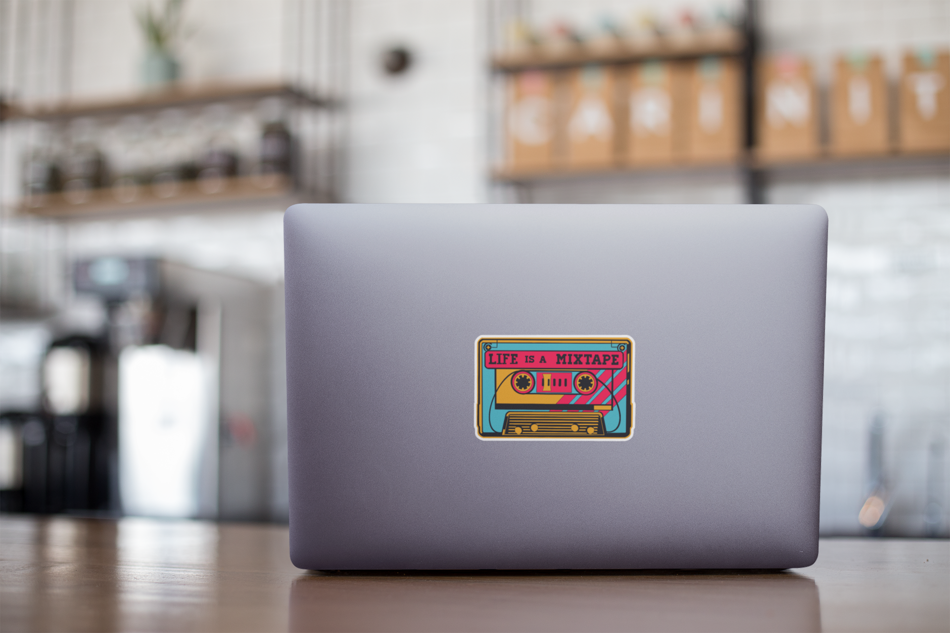Life Is A Mixtape Sticker