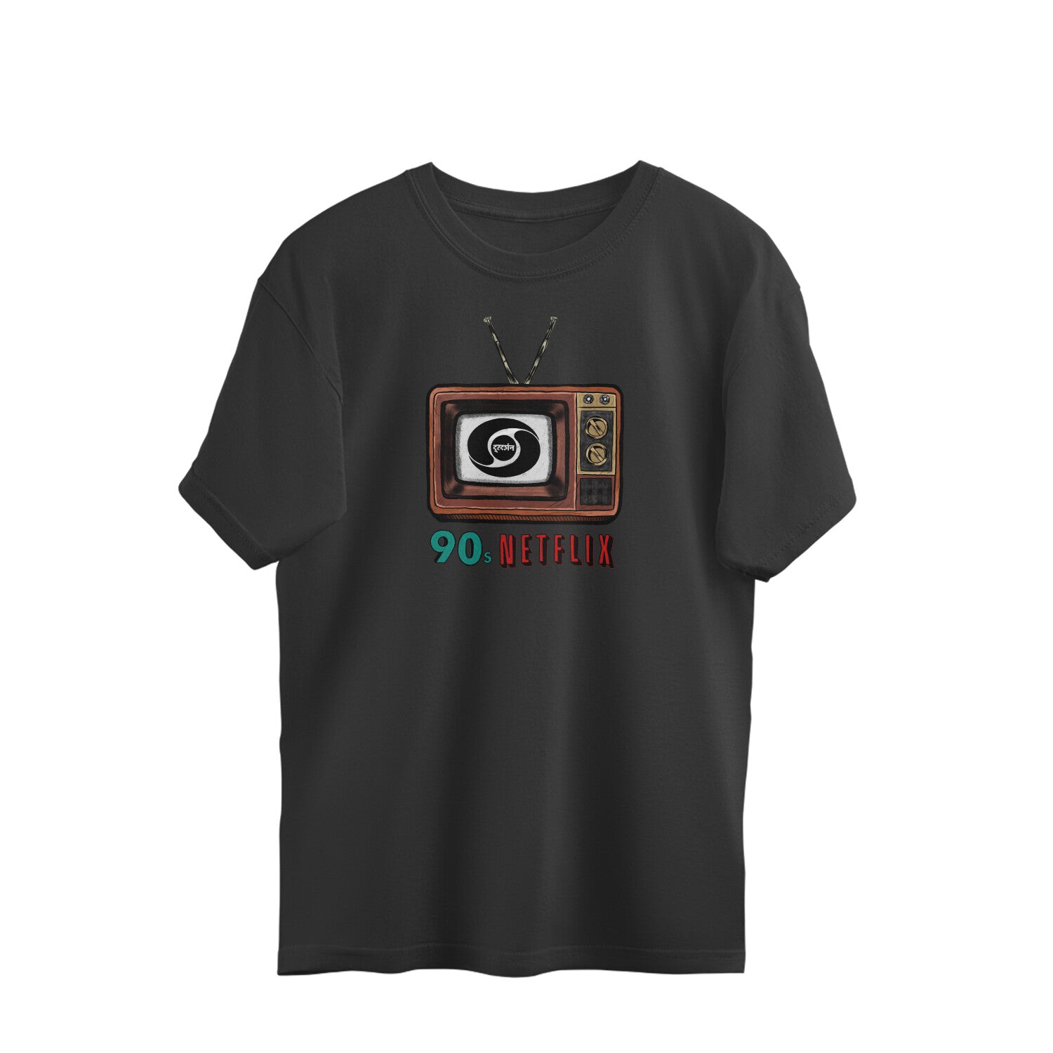 90's Netflix Oversized T-shirt