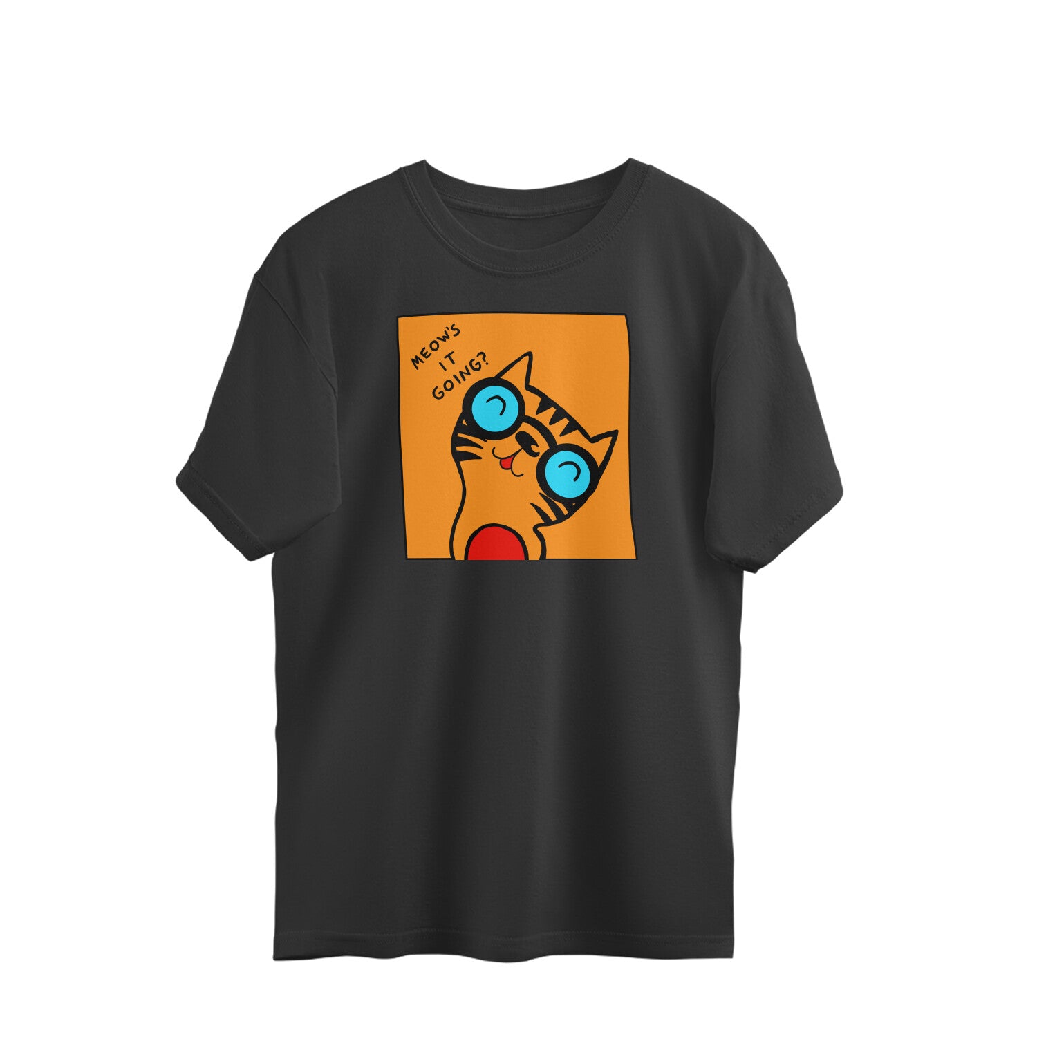 Meows It Going Oversized Unisex T-shirt
