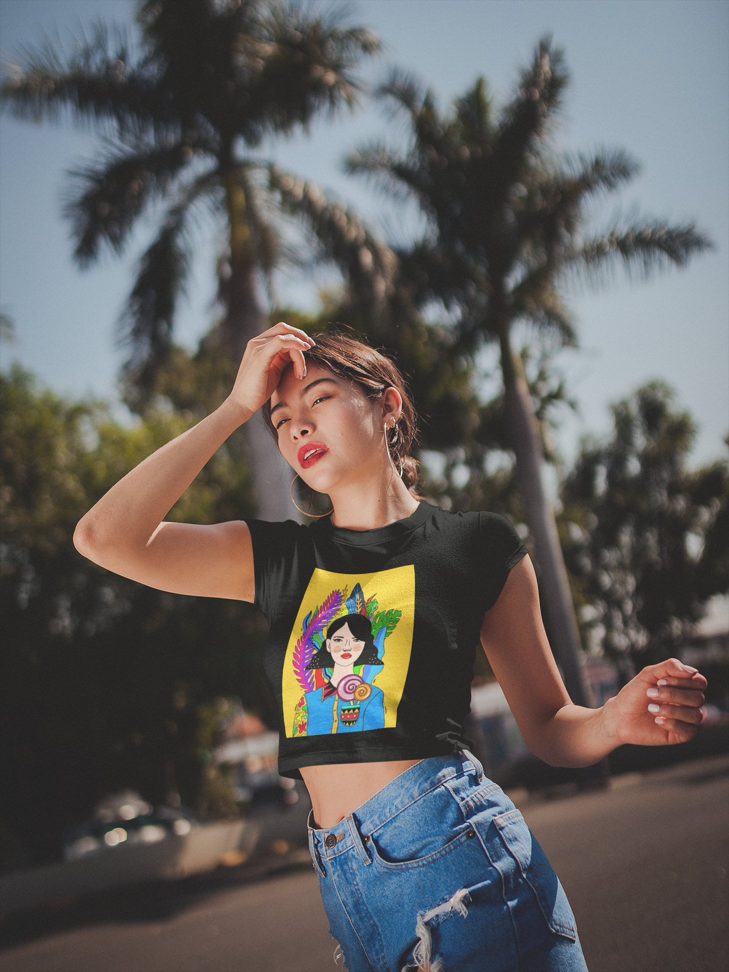 Feel Loved Crop Top