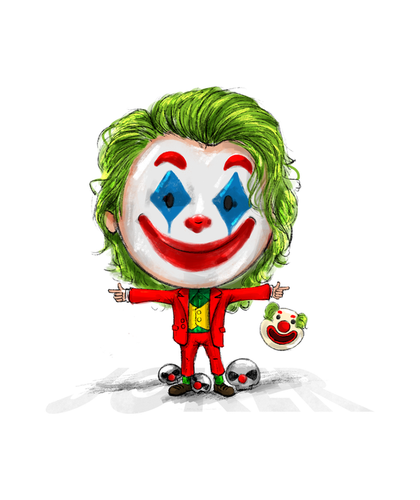 Joker T-shirt by SmilingSkull - Calenvie