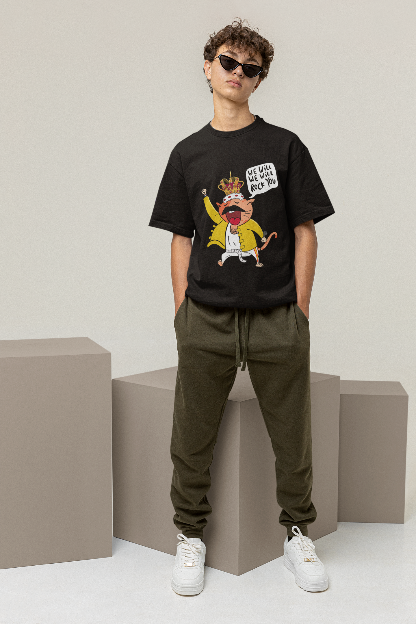 Freddie Mercury Oversized Unisex T-shirt
