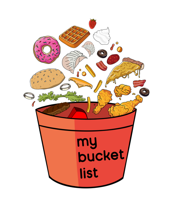 My Bucket List T-shirt - Calenvie