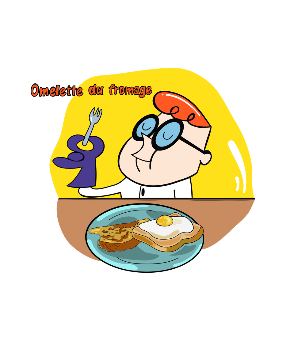 Omlette Hoodie by Satavisha