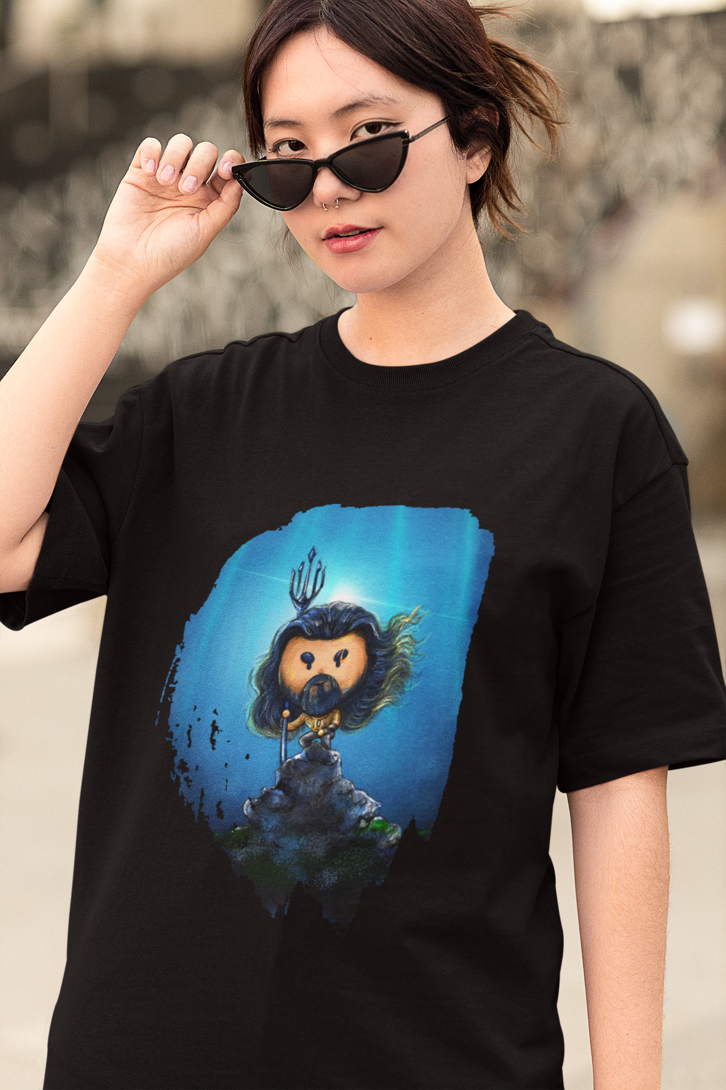 Aquaman Oversized T-shirt