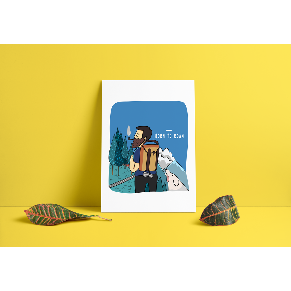 Born to Roam Poster