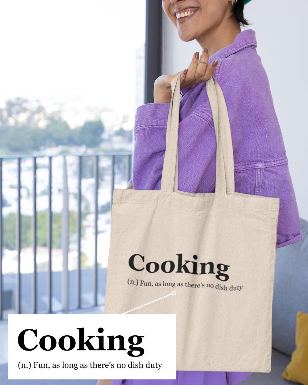 Cooking Tote Bag