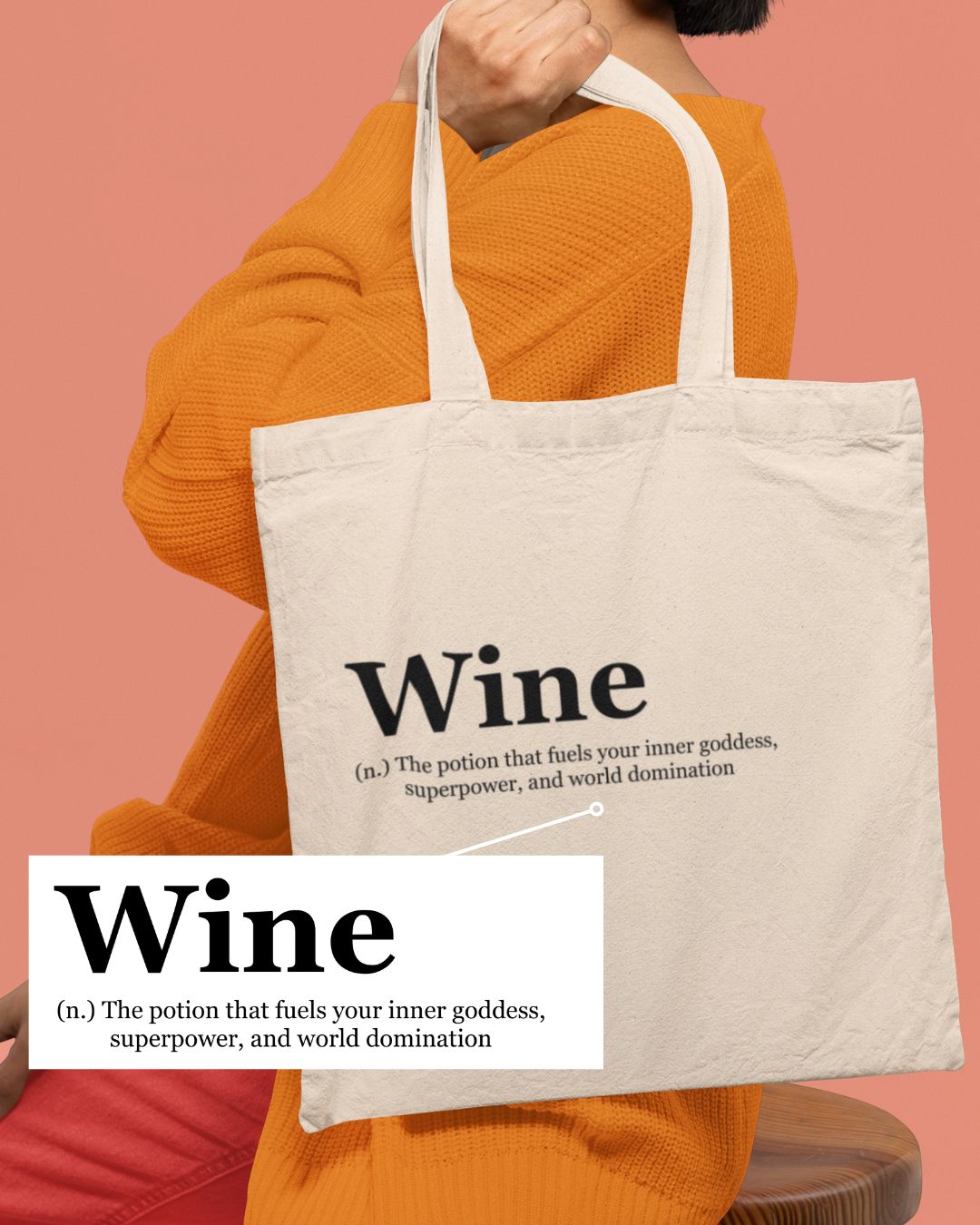 Wine Tote Bag