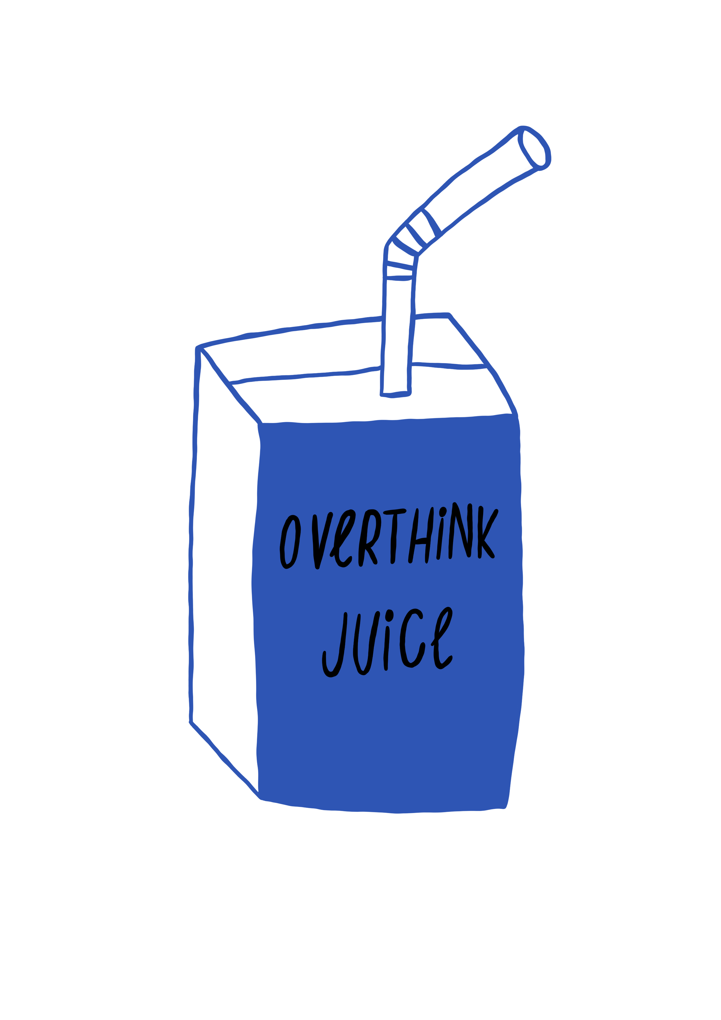 Overthink Juice Tote Bag