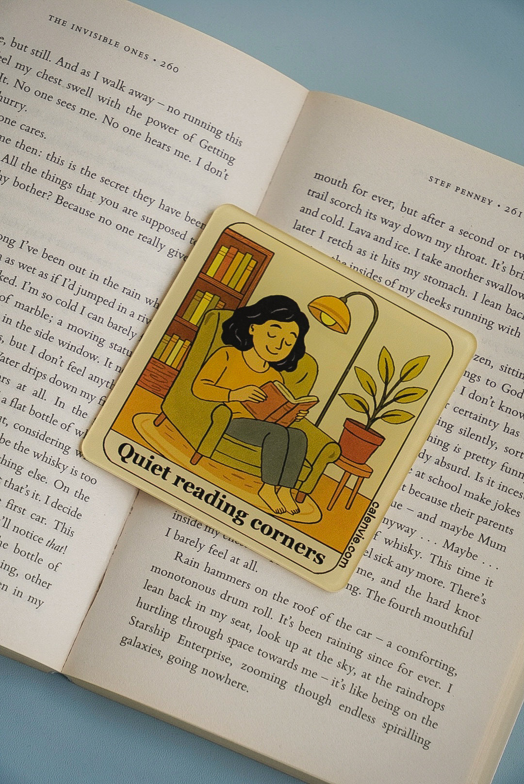 Quiet Reading Corner Magnet
